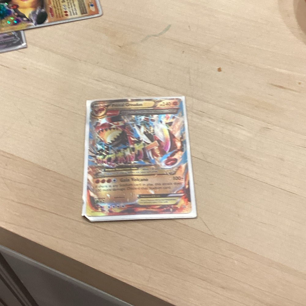 Primal Groudon Pokémon Card